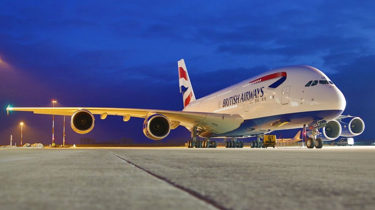 BA, British Airways, Rollout, Roll Out Paint, A380