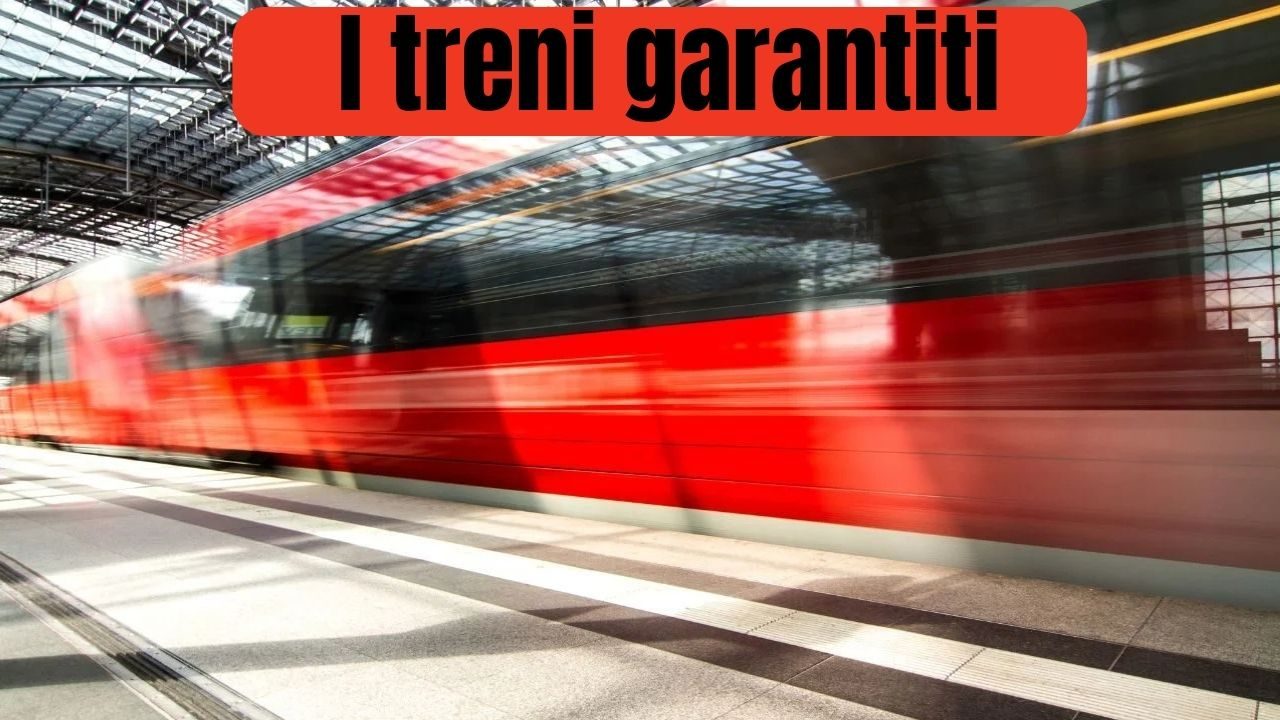 Trenitalia i treni garantiti