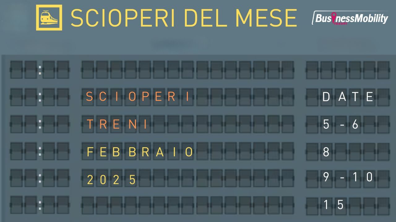 Scioperi treni febbraio 2025