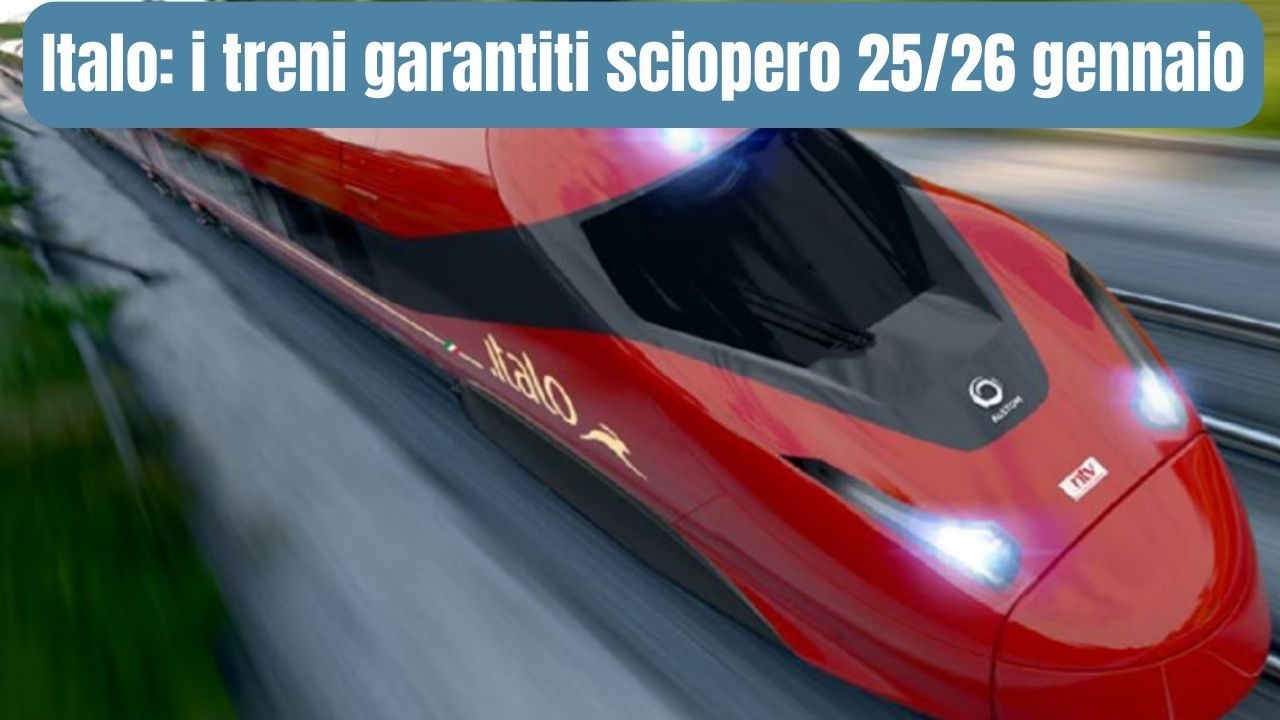 Treni garantiti 25 26 gennaio