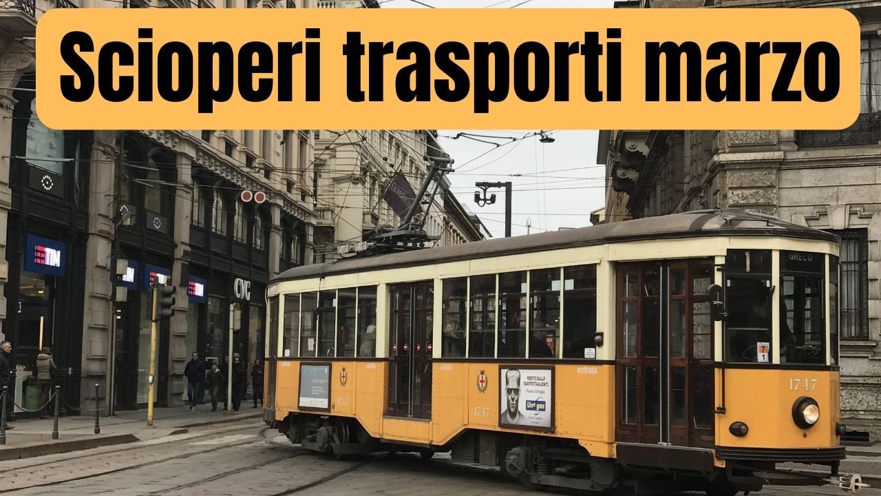 scioperi mezzi marzo 2025